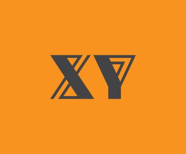 X ve Y logo tasarımı. XY soyut Harfler Logosu Monogramı. Bu logo tasarımı bir markayı, şirketi veya bireyi temsil eden görsel bir sembol oluşturma sürecidir..