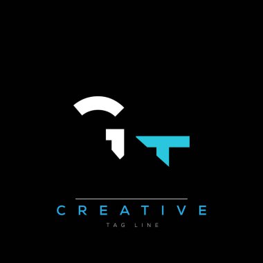 G ve T logo tasarımı. GT yaratıcı Monogram Logosu. Bu logo tasarımı bir markayı, şirketi veya bireyi temsil eden görsel bir sembol oluşturma sürecidir..