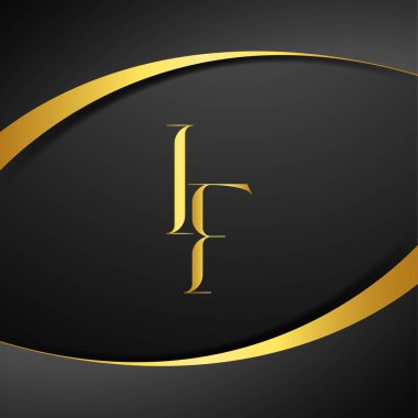 Ben ve F logosu tasarımı. Lüks mektup logosu. Bu logo tasarımı bir markayı, şirketi veya bireyi temsil eden görsel bir sembol oluşturma sürecidir..