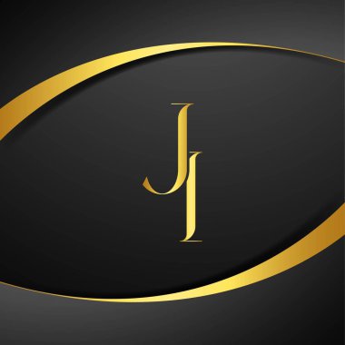 J ve ben logo tasarımı yapıyoruz. JI lüks mektup logosu. Bu logo tasarımı bir markayı, şirketi veya bireyi temsil eden görsel bir sembol oluşturma sürecidir..