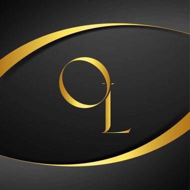 O ve L logo tasarımı. Eski lüks mektup logosu. Bu logo tasarımı bir markayı, şirketi veya bireyi temsil eden görsel bir sembol oluşturma sürecidir..