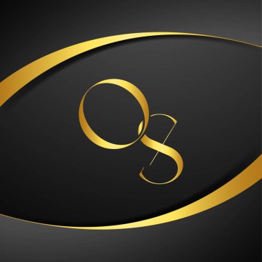 O ve S logo tasarımı. Lüks işletim sistemi logosu. Bu logo tasarımı bir markayı, şirketi veya bireyi temsil eden görsel bir sembol oluşturma sürecidir..