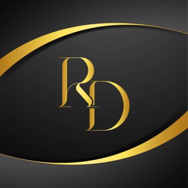 Ar-Ge logo tasarımı. Ar-Ge lüks mektup logosu. Bu logo tasarımı bir markayı, şirketi veya bireyi temsil eden görsel bir sembol oluşturma sürecidir..