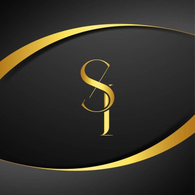 S ve ben logo tasarımı yapıyoruz. SI lüks harf logosu. Bu logo tasarımı bir markayı, şirketi veya bireyi temsil eden görsel bir sembol oluşturma sürecidir..