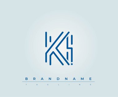 KI Teknoloji Mektup Şablonu. Bu teknoloji harfi logosu bir teknoloji şirketini temsil etmek için harfleri kullanan bir grafik işareti..