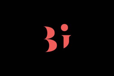 Soyut harf BG minimal logo tasarım şablonu. Bu minimal logo tasarımı bir markayı, şirketi veya bireyi temsil eden görsel bir sembol oluşturma sürecidir..