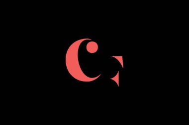 Soyut harf CF minimal logo tasarım şablonu. Bu minimal logo tasarımı bir markayı, şirketi veya bireyi temsil eden görsel bir sembol oluşturma sürecidir..