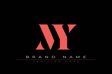 Soyut harf Minimum logo tasarım şablonum. Bu minimal logo tasarımı bir markayı, şirketi veya bireyi temsil eden görsel bir sembol oluşturma sürecidir..