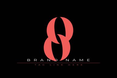 Soyut harf OO minimal logo tasarım şablonu. Bu minimal logo tasarımı bir markayı, şirketi veya bireyi temsil eden görsel bir sembol oluşturma sürecidir..