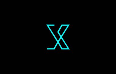 X soyut teknoloji logosu. Bu logo tasarımı bir markayı, şirketi veya bireyi temsil eden görsel bir sembol oluşturma sürecidir..