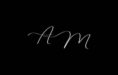 Koyu bir arka planda beyaz el yazısı oluşumunun minimal ama modaya uygun tasviri zarafet ve basitliği sembolize ediyor..