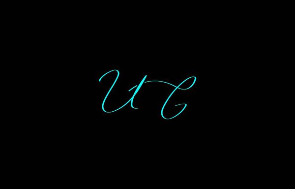 Минимальное, но стильное изображение белой курсивной надписи, образующей UG на тёмном фоне, символизирующее элегантность и простоту.