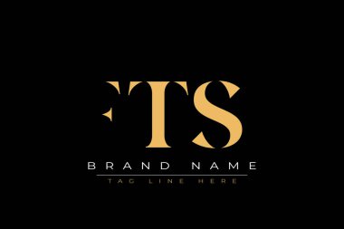 FTT soyut harf logosu tasarımı. Bu logo üç soyut harf tarafından tasarlanmıştır..