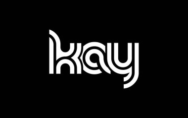 Yaratıcı Eşsiz Modern Harf Logosu Tasarımı. Benzersiz bir harf dizaynına sahip stilize logo, soyut minimalist estetik ve modern cazibe sunar.