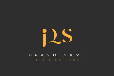 JQS soyut harf logosu tasarımı. Bu logo üç soyut harf tarafından tasarlanmıştır..