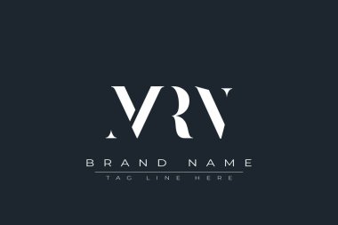 MRN soyut harf logosu tasarımı. Bu logo üç soyut harf tarafından tasarlanmıştır..