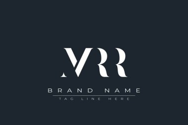 MRR soyut harf logosu tasarımı. Bu logo üç soyut harf tarafından tasarlanmıştır..
