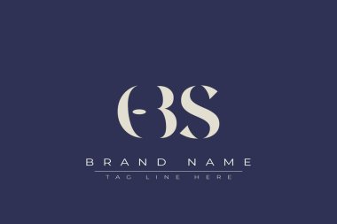 OBS soyut harf logosu tasarımı. Bu logo üç soyut harf tarafından tasarlanmıştır..