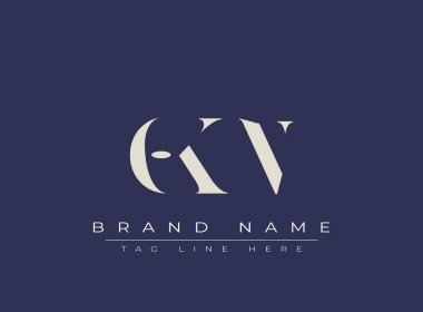 OKN soyut harf logosu tasarımı. Bu logo üç soyut harf tarafından tasarlanmıştır..