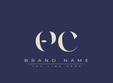 OPC soyut harf logosu tasarımı. Bu logo üç soyut harf tarafından tasarlanmıştır..