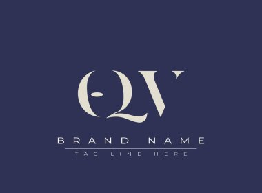 OQU soyut harf logosu tasarımı. Bu logo üç soyut harf tarafından tasarlanmıştır..