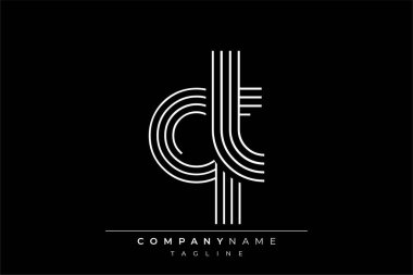 Yaratıcı QT çizgileri harf logosu tasarımı. Çağdaş markalaşma için uygun doğrusal desenleri ve baş harfleri olan basit ve zarif bir soyut logo tasarımı. Monokromatik stil modern, şık bir cazibe katıyor ve profesyonelliği vurguluyor..