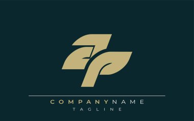 AP Sleek Geometric Logo Tasarımı. Tarafsız renkler ve minimalist stil markalaşma ve kurumsal kimlik için uygun profesyonel ve çağdaş bir izlenim yaratır..
