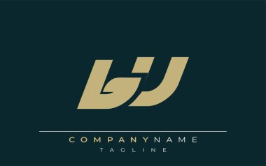 BV Sleek Geometrik Logo Tasarımı. Tarafsız renkler ve minimalist stil markalaşma ve kurumsal kimlik için uygun profesyonel ve çağdaş bir izlenim yaratır..