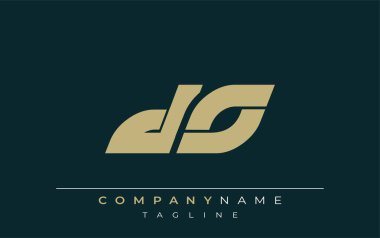 Do Sleek Geometrik Logo Tasarımı. Tarafsız renkler ve minimalist stil markalaşma ve kurumsal kimlik için uygun profesyonel ve çağdaş bir izlenim yaratır..