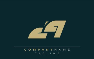 DQ Sleek Geometrik Logo Tasarımı. Tarafsız renkler ve minimalist stil markalaşma ve kurumsal kimlik için uygun profesyonel ve çağdaş bir izlenim yaratır..