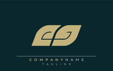 EG Sleek Geometrik Logo Tasarımı. Tarafsız renkler ve minimalist stil markalaşma ve kurumsal kimlik için uygun profesyonel ve çağdaş bir izlenim yaratır..
