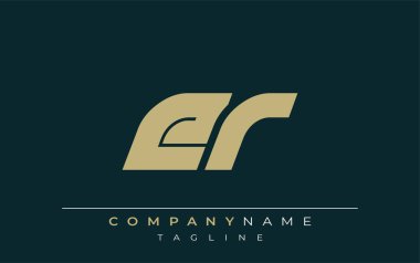 Acil Servis Gösterişli Geometrik Logo Tasarımı. Tarafsız renkler ve minimalist stil markalaşma ve kurumsal kimlik için uygun profesyonel ve çağdaş bir izlenim yaratır..