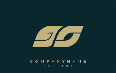 Go Sek Geometrik Logo Tasarımı. Tarafsız renkler ve minimalist stil markalaşma ve kurumsal kimlik için uygun profesyonel ve çağdaş bir izlenim yaratır..
