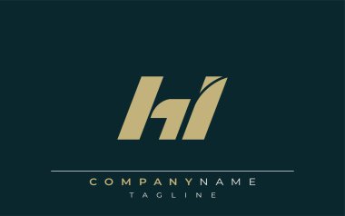 Selam Parlak Geometrik Logo Tasarımı. Tarafsız renkler ve minimalist stil markalaşma ve kurumsal kimlik için uygun profesyonel ve çağdaş bir izlenim yaratır..