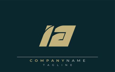 IA Parlak Geometrik Logo Tasarımı. Tarafsız renkler ve minimalist stil markalaşma ve kurumsal kimlik için uygun profesyonel ve çağdaş bir izlenim yaratır..
