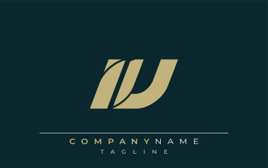 IV Sleek Geometric Logo Tasarımı. Tarafsız renkler ve minimalist stil markalaşma ve kurumsal kimlik için uygun profesyonel ve çağdaş bir izlenim yaratır..