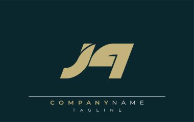 JQ Sleek Geometrik Logo Tasarımı. Tarafsız renkler ve minimalist stil markalaşma ve kurumsal kimlik için uygun profesyonel ve çağdaş bir izlenim yaratır..