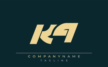 KQ Sleek Geometrik Logo Tasarımı. Tarafsız renkler ve minimalist stil markalaşma ve kurumsal kimlik için uygun profesyonel ve çağdaş bir izlenim yaratır..