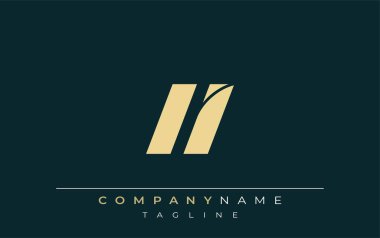 LI Sleek Geometrik Logo Tasarımı. Tarafsız renkler ve minimalist stil markalaşma ve kurumsal kimlik için uygun profesyonel ve çağdaş bir izlenim yaratır..