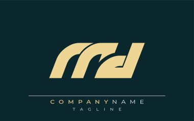 MD Sleek Geometrik Logo Tasarımı. Tarafsız renkler ve minimalist stil markalaşma ve kurumsal kimlik için uygun profesyonel ve çağdaş bir izlenim yaratır..