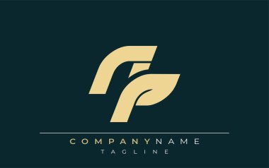 NP Parlak Geometrik Logo Tasarımı. Tarafsız renkler ve minimalist stil markalaşma ve kurumsal kimlik için uygun profesyonel ve çağdaş bir izlenim yaratır..