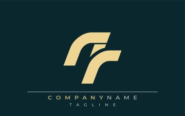 NR Sleek Geometrik Logo Tasarımı. Tarafsız renkler ve minimalist stil markalaşma ve kurumsal kimlik için uygun profesyonel ve çağdaş bir izlenim yaratır..
