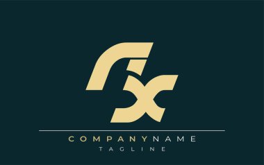 NX Parlak Geometrik Logo Tasarımı. Tarafsız renkler ve minimalist stil markalaşma ve kurumsal kimlik için uygun profesyonel ve çağdaş bir izlenim yaratır..