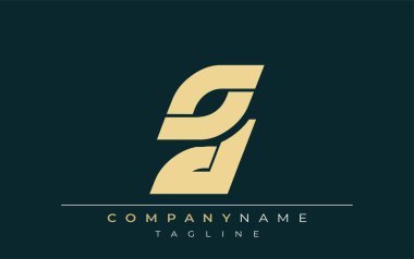 Aşırı dozda Sleek Geometric Logo Tasarımı. Tarafsız renkler ve minimalist stil markalaşma ve kurumsal kimlik için uygun profesyonel ve çağdaş bir izlenim yaratır..