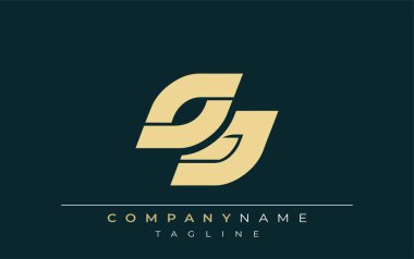 OG Sleek Geometrik Logo Tasarımı. Tarafsız renkler ve minimalist stil markalaşma ve kurumsal kimlik için uygun profesyonel ve çağdaş bir izlenim yaratır..