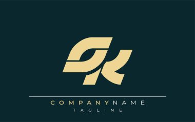 Tamam, şık Geometrik Logo Tasarımı. Tarafsız renkler ve minimalist stil markalaşma ve kurumsal kimlik için uygun profesyonel ve çağdaş bir izlenim yaratır..