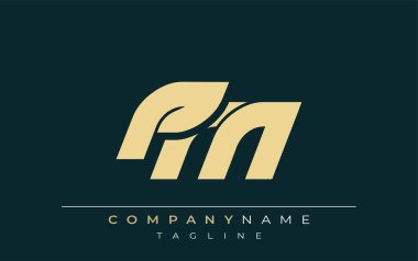 Başbakan Sleek Geometrik Logo Tasarımı. Tarafsız renkler ve minimalist stil markalaşma ve kurumsal kimlik için uygun profesyonel ve çağdaş bir izlenim yaratır..