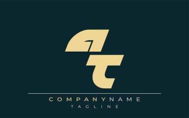 QT Sleek Geometrik Logo Tasarımı. Tarafsız renkler ve minimalist stil markalaşma ve kurumsal kimlik için uygun profesyonel ve çağdaş bir izlenim yaratır..