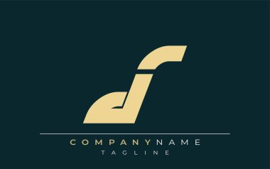 RD Sleek Geometrik Logo Tasarımı. Tarafsız renkler ve minimalist stil markalaşma ve kurumsal kimlik için uygun profesyonel ve çağdaş bir izlenim yaratır..