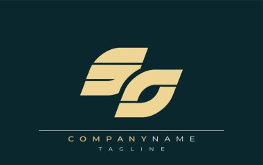 Çok şık Geometrik Logo Tasarımı. Tarafsız renkler ve minimalist stil markalaşma ve kurumsal kimlik için uygun profesyonel ve çağdaş bir izlenim yaratır..